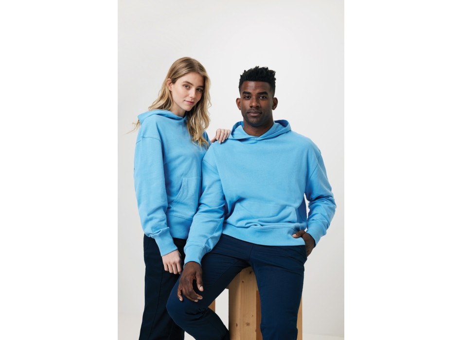 Felpa con capuccio IQONIQ Yoho in cotone riciclato FullGadgets.com