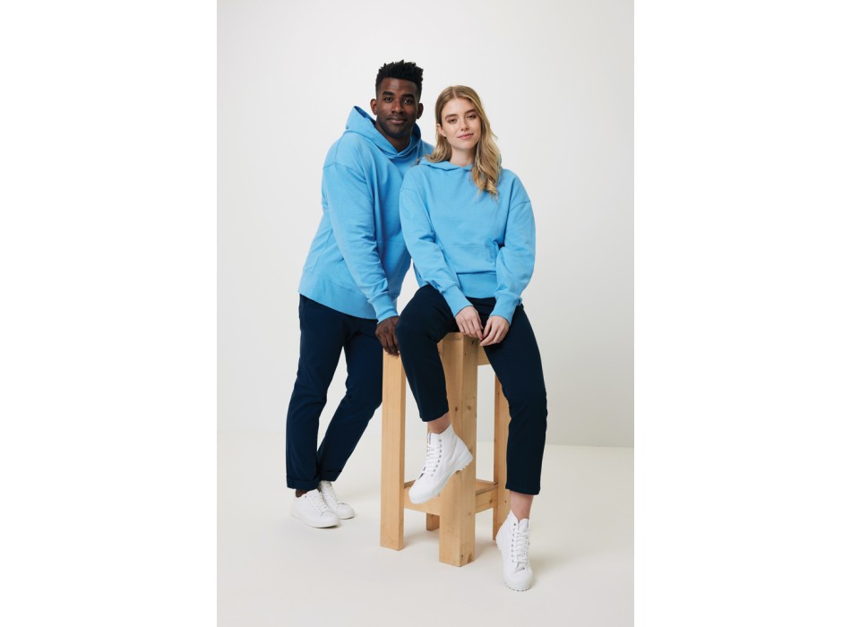 Felpa con capuccio IQONIQ Yoho in cotone riciclato FullGadgets.com