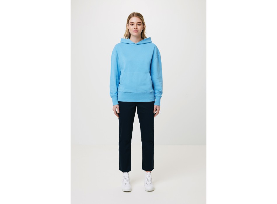 Felpa con capuccio IQONIQ Yoho in cotone riciclato FullGadgets.com