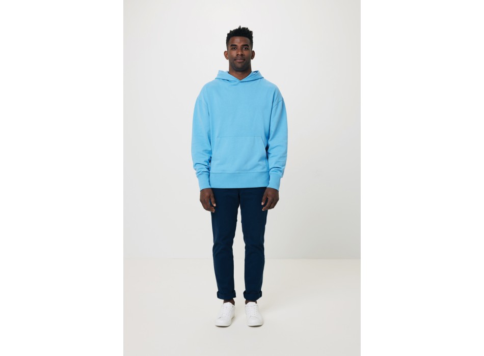 Felpa con capuccio IQONIQ Yoho in cotone riciclato FullGadgets.com