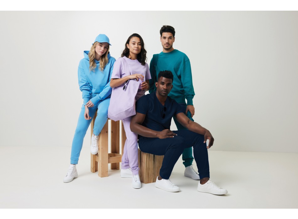 Felpa con capuccio IQONIQ Yoho in cotone riciclato FullGadgets.com