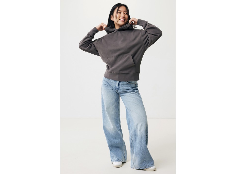 Felpa con capuccio IQONIQ Yoho in cotone riciclato FullGadgets.com