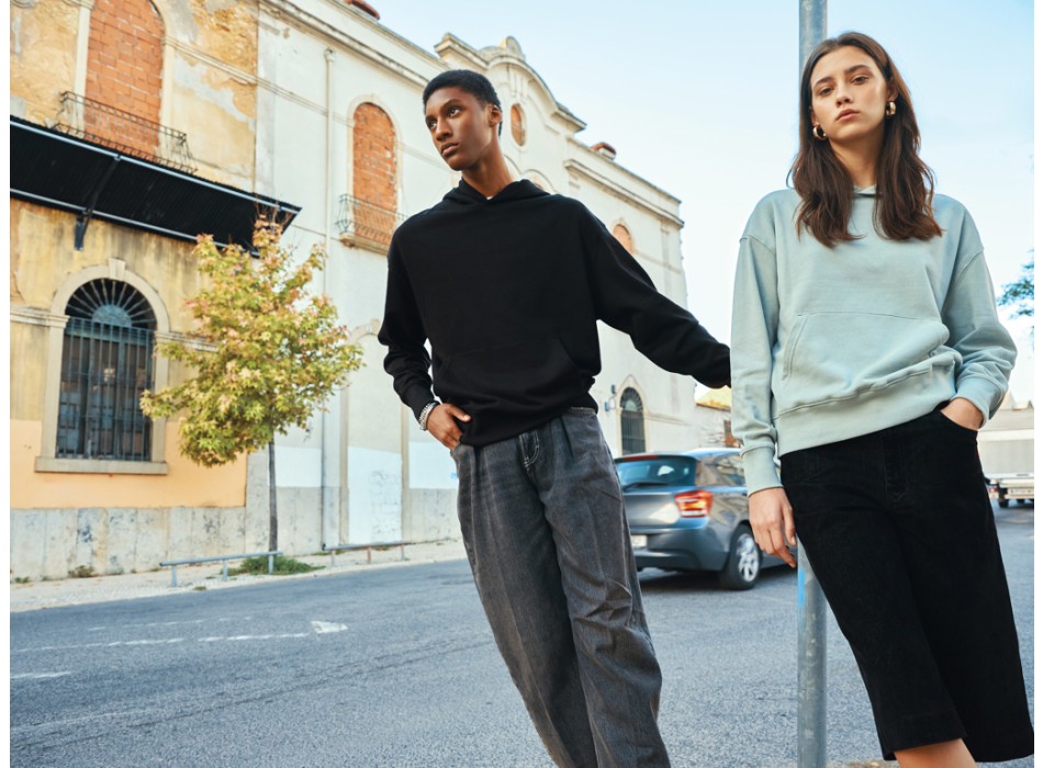 Felpa con capuccio IQONIQ Yoho in cotone riciclato FullGadgets.com