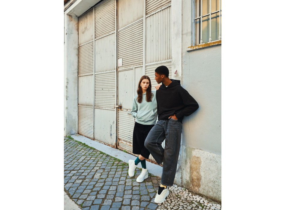 Felpa con capuccio IQONIQ Yoho in cotone riciclato FullGadgets.com