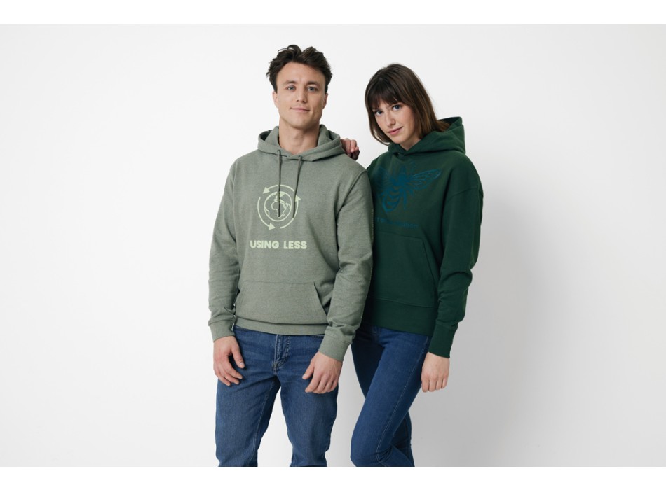 Felpa con capuccio IQONIQ Yoho in cotone riciclato FullGadgets.com