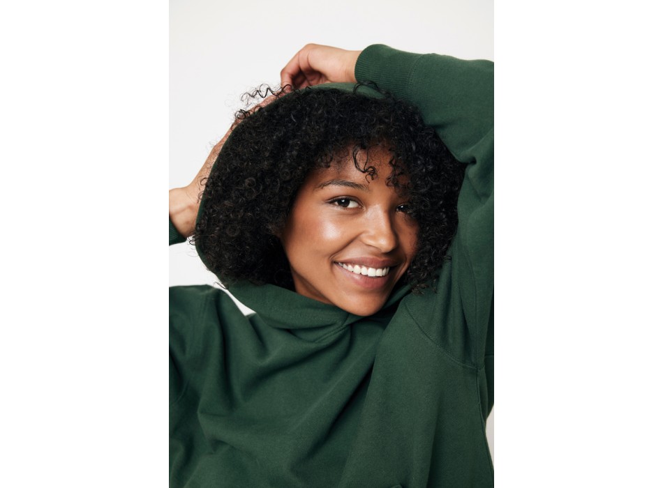 Felpa con capuccio IQONIQ Yoho in cotone riciclato FullGadgets.com