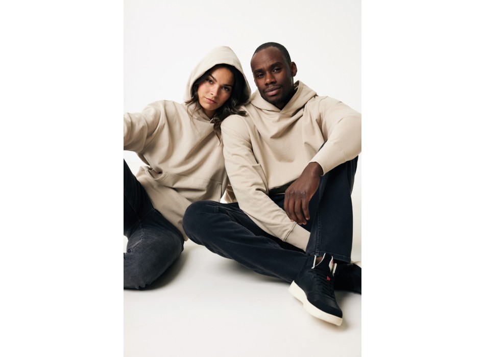 Felpa con capuccio IQONIQ Yoho in cotone riciclato FullGadgets.com