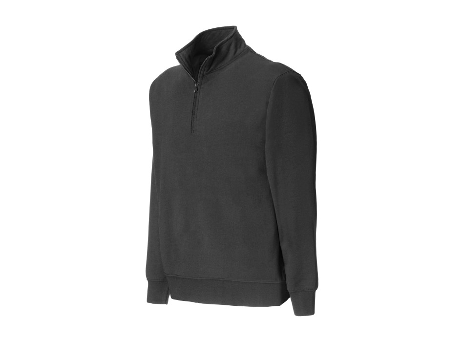 Felpa con mezza zip unisex in tessuto 100% rigenerato da 280 g/m2 FullGadgets.com