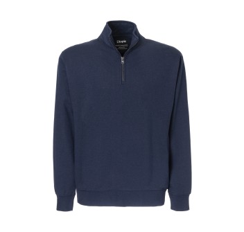 Felpa con mezza zip unisex in tessuto 100% rigenerato da 280 g/m2 FullGadgets.com