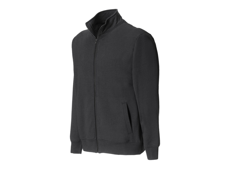 Felpa con zip unisex in tessuto 100% rigenerato da 280 g/m2 FullGadgets.com