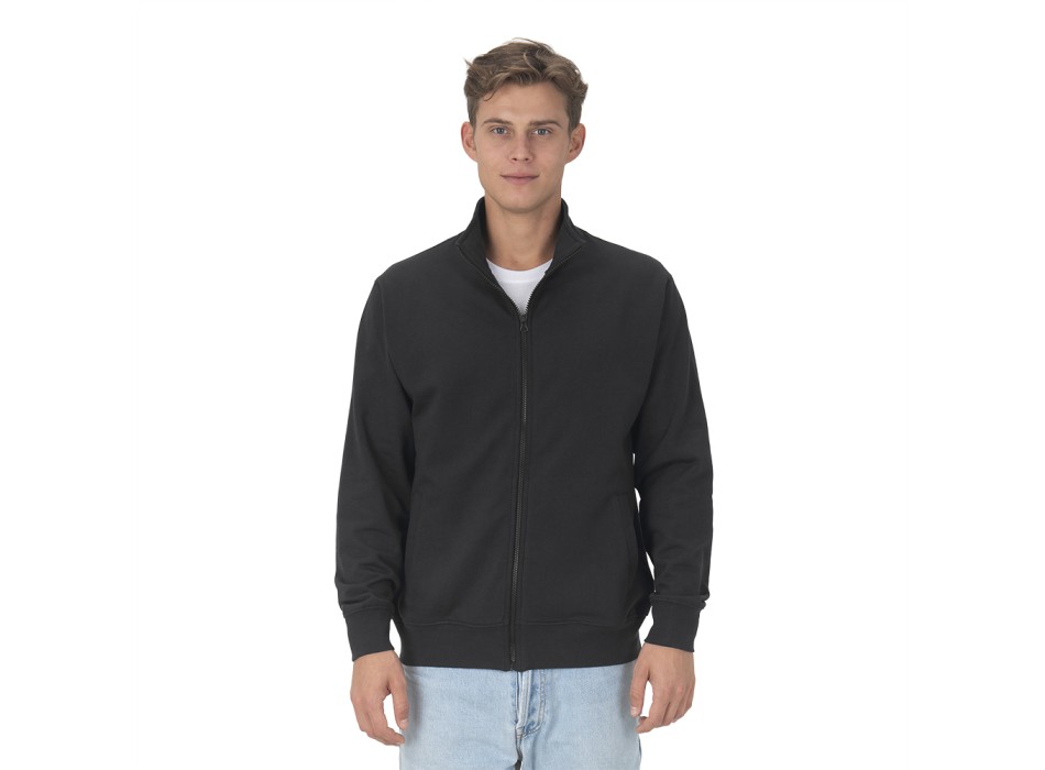 Felpa con zip unisex in tessuto 100% rigenerato da 280 g/m2 FullGadgets.com