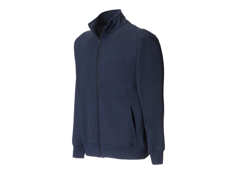 Felpa con zip unisex in tessuto 100% rigenerato da 280 g/m2 FullGadgets.com