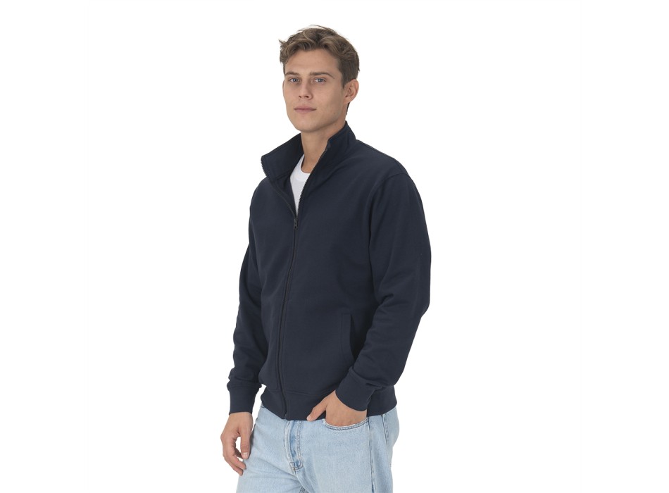 Felpa con zip unisex in tessuto 100% rigenerato da 280 g/m2 FullGadgets.com