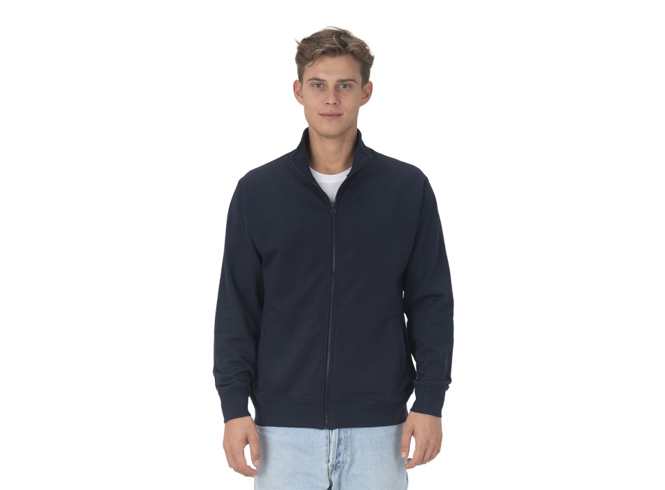 Felpa con zip unisex in tessuto 100% rigenerato da 280 g/m2 FullGadgets.com