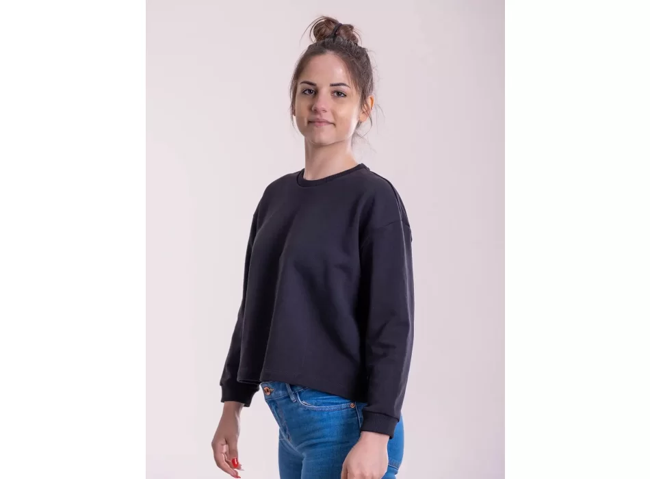 Felpa crop manica 3/4 FullGadgets.com