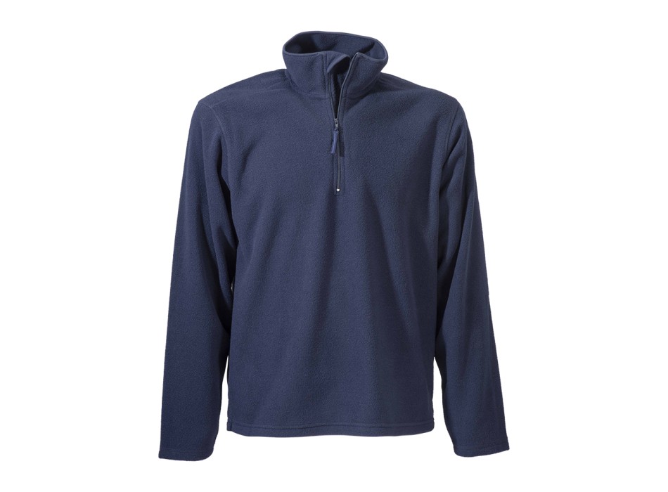Felpa da uomo a mezza zip in micropolar FullGadgets.com