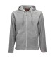 Felpa da uomo a zip intera in micropolar, con cappuccio e 2 tasche frontali FullGadgets.com