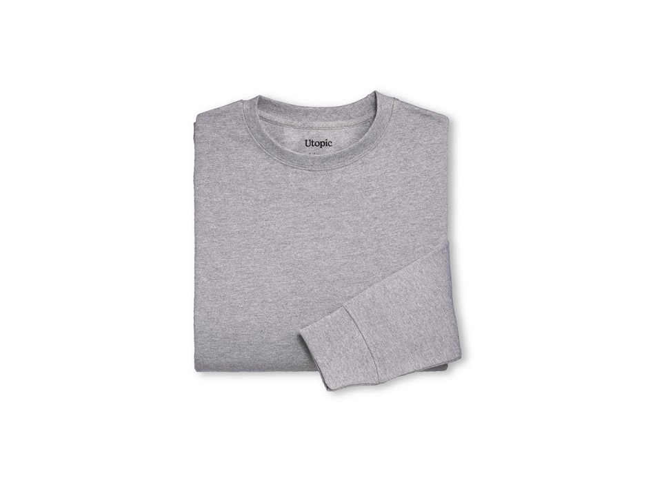 Felpa girocollo 100% tessuto rigenerato FullGadgets.com