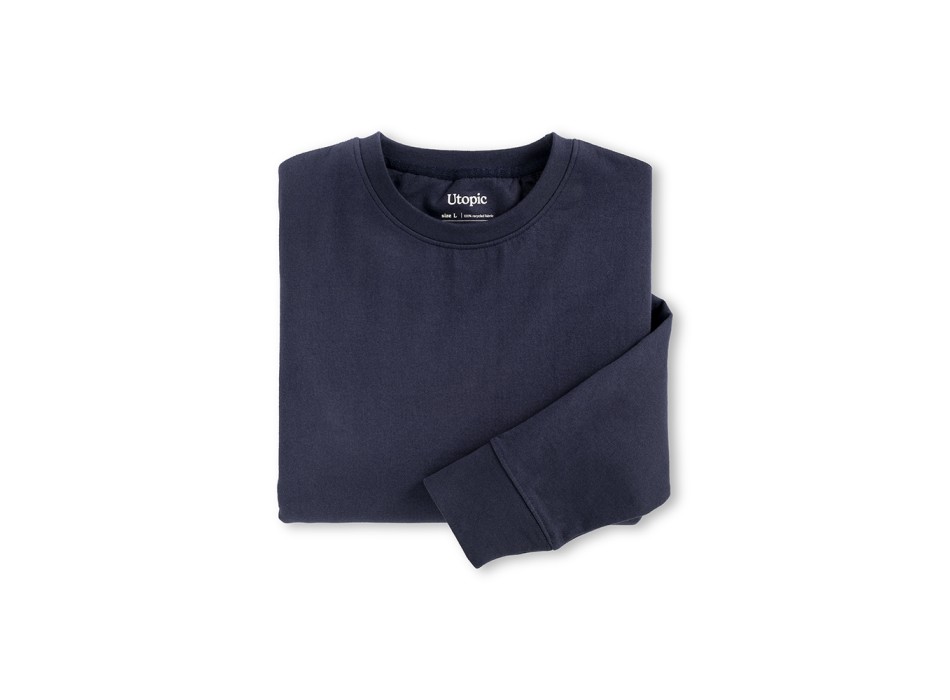 Felpa girocollo 100% tessuto rigenerato FullGadgets.com