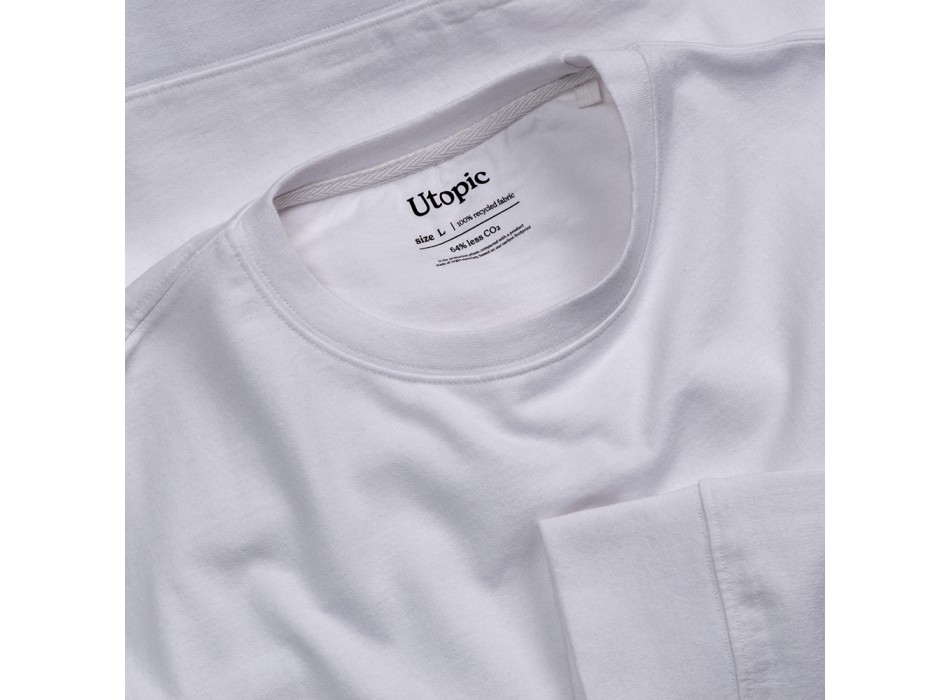 Felpa girocollo 100% tessuto rigenerato FullGadgets.com