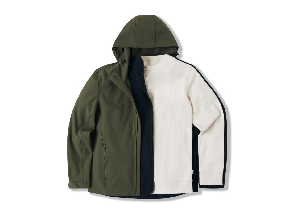 Felpa girocollo IQONIQ Denali in cotone riciclato FullGadgets.com