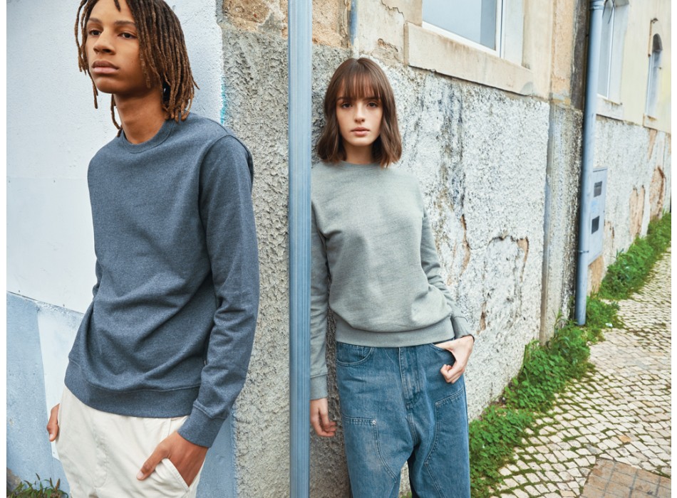 Felpa girocollo IQONIQ Denali in cotone riciclato FullGadgets.com