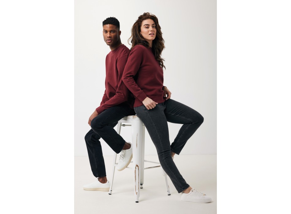 Felpa girocollo leggera IQONIQ Etosha in cotone riciclato FullGadgets.com