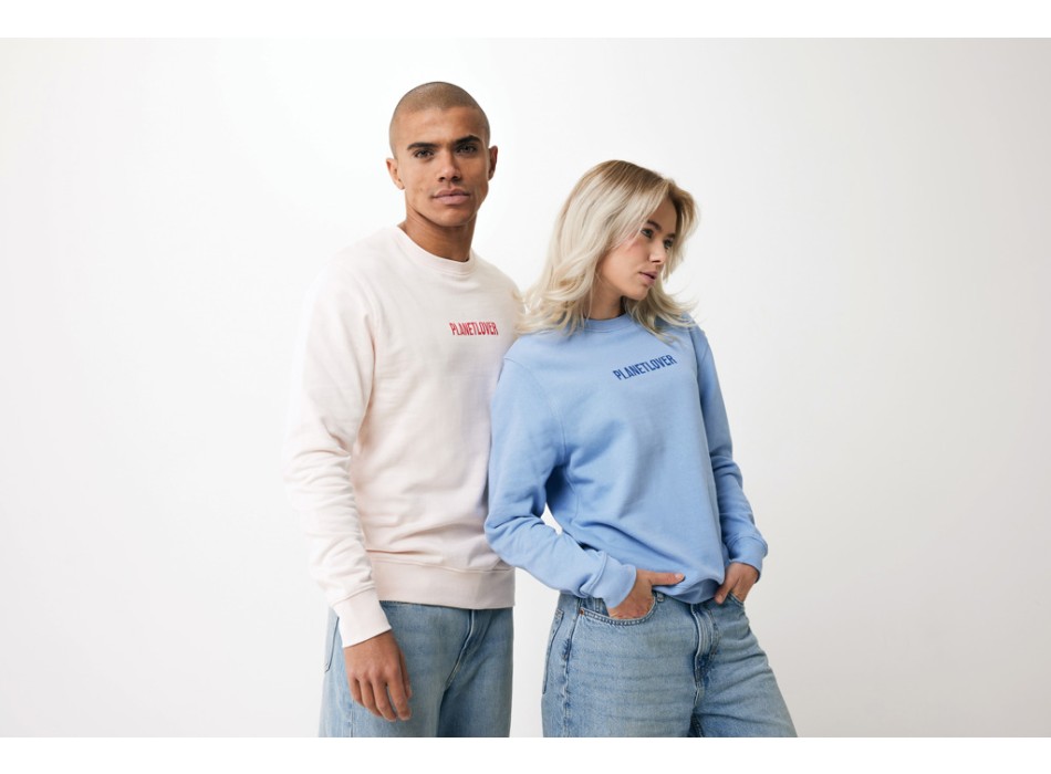 Felpa girocollo leggera IQONIQ Etosha in cotone riciclato FullGadgets.com