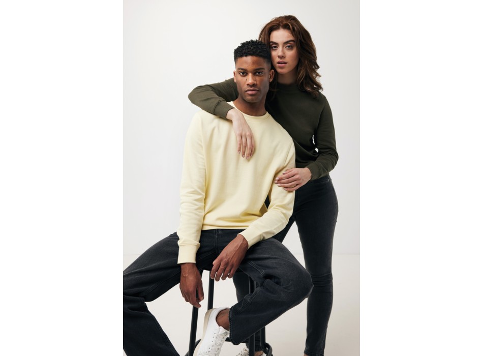 Felpa girocollo leggera IQONIQ Etosha in cotone riciclato FullGadgets.com