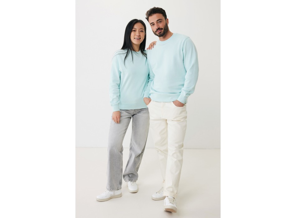 Felpa girocollo leggera IQONIQ Etosha in cotone riciclato FullGadgets.com