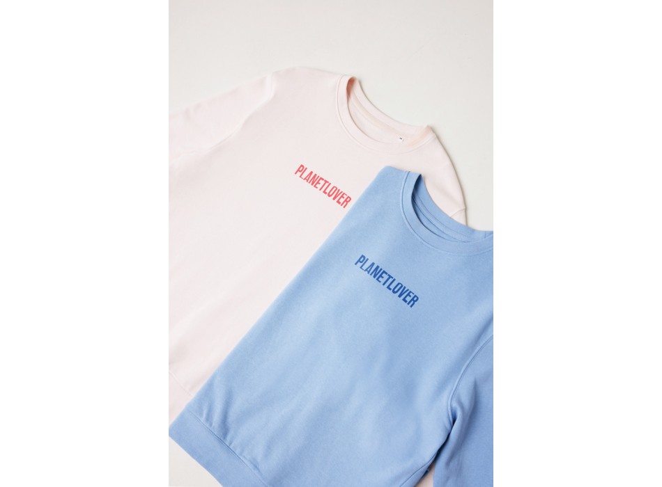 Felpa girocollo leggera IQONIQ Etosha in cotone riciclato FullGadgets.com