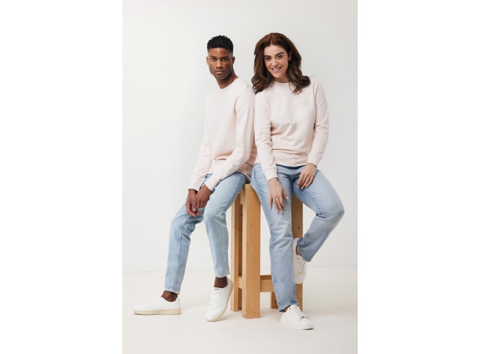 Felpa girocollo leggera IQONIQ Etosha in cotone riciclato FullGadgets.com