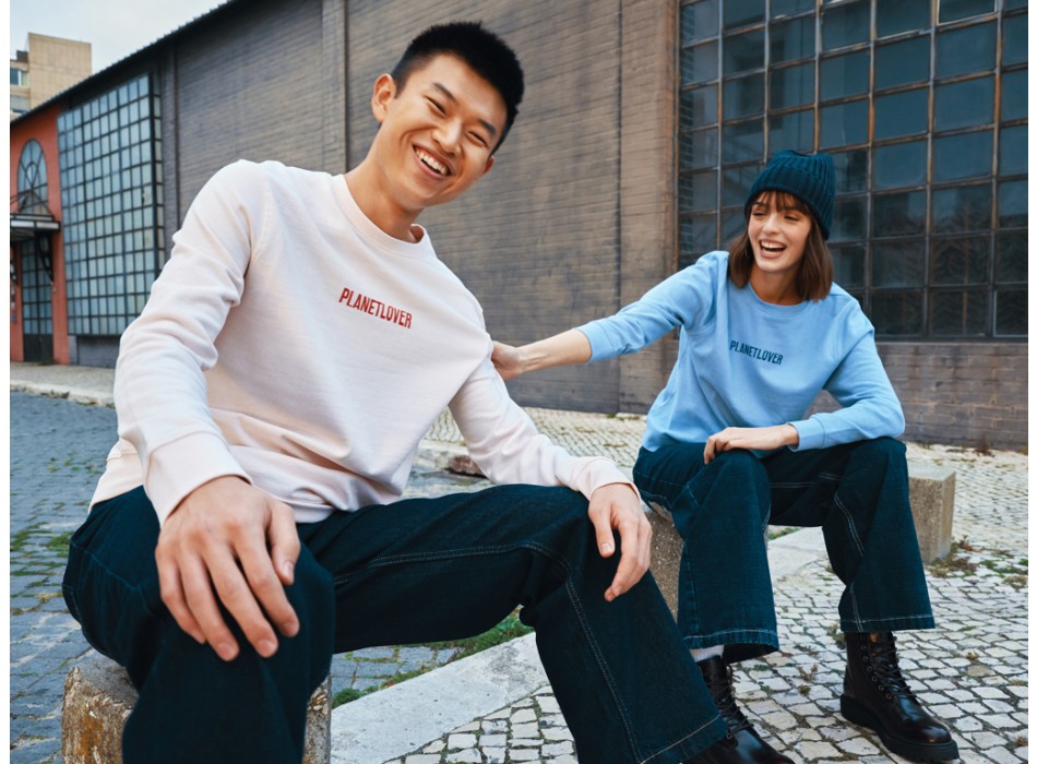 Felpa girocollo leggera IQONIQ Etosha in cotone riciclato FullGadgets.com