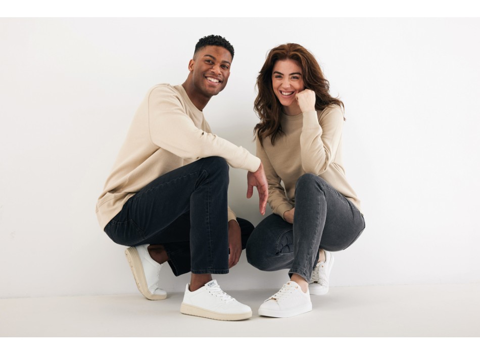 Felpa girocollo leggera IQONIQ Etosha in cotone riciclato FullGadgets.com