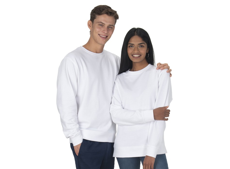 Felpa girocollo unisex in cotone e poliestere rigenerati da 280 g/m2 FullGadgets.com