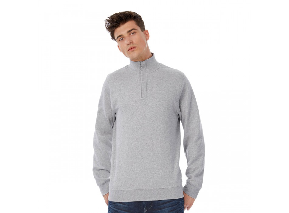 FELPA MEZZA ZIP 80%C 20%P FullGadgets.com