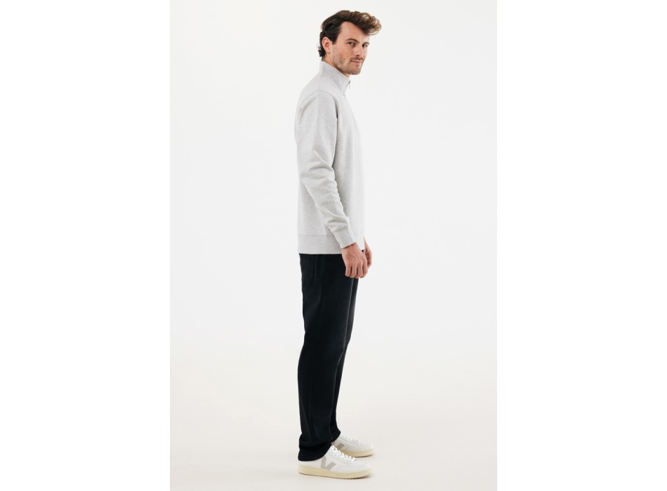 Felpa mezza zip IQONIQ Elgon in cotone riciclato FullGadgets.com