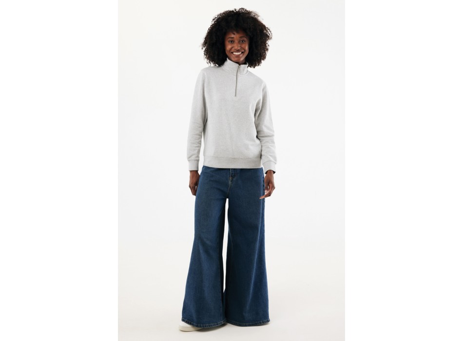 Felpa mezza zip IQONIQ Elgon in cotone riciclato FullGadgets.com