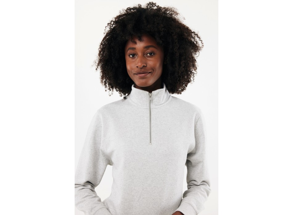 Felpa mezza zip IQONIQ Elgon in cotone riciclato FullGadgets.com