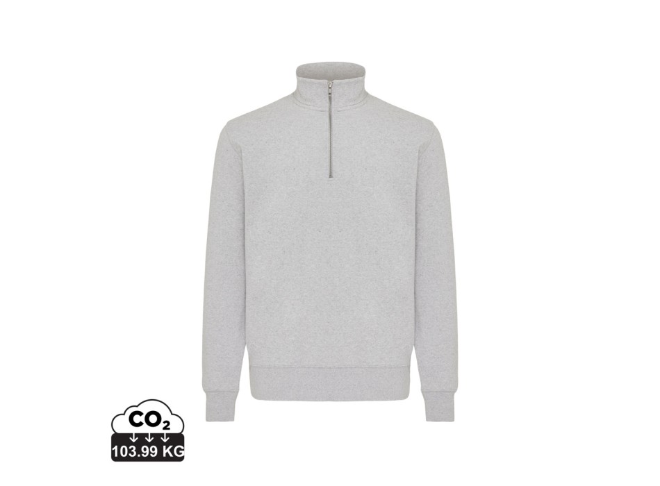 Felpa mezza zip IQONIQ Elgon in cotone riciclato FullGadgets.com