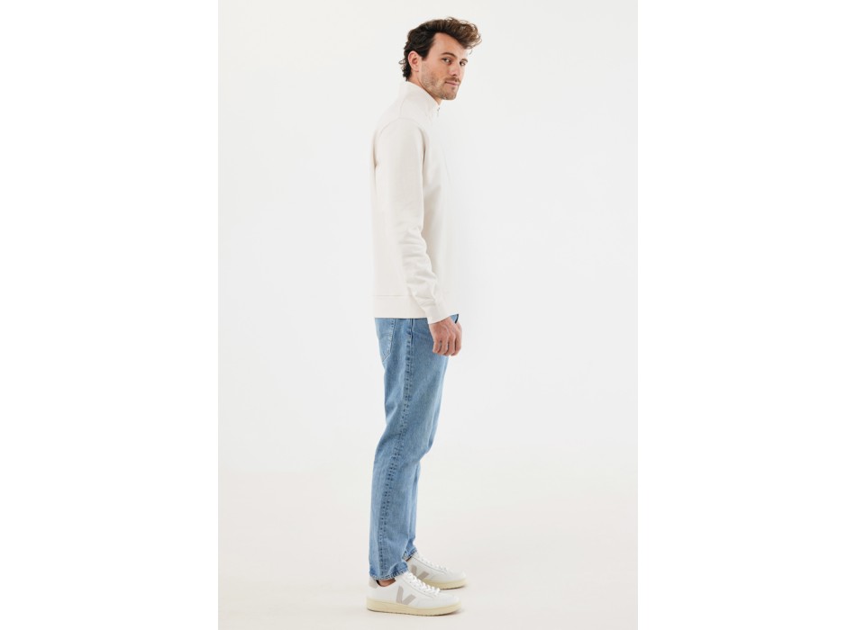 Felpa mezza zip IQONIQ Elgon in cotone riciclato FullGadgets.com