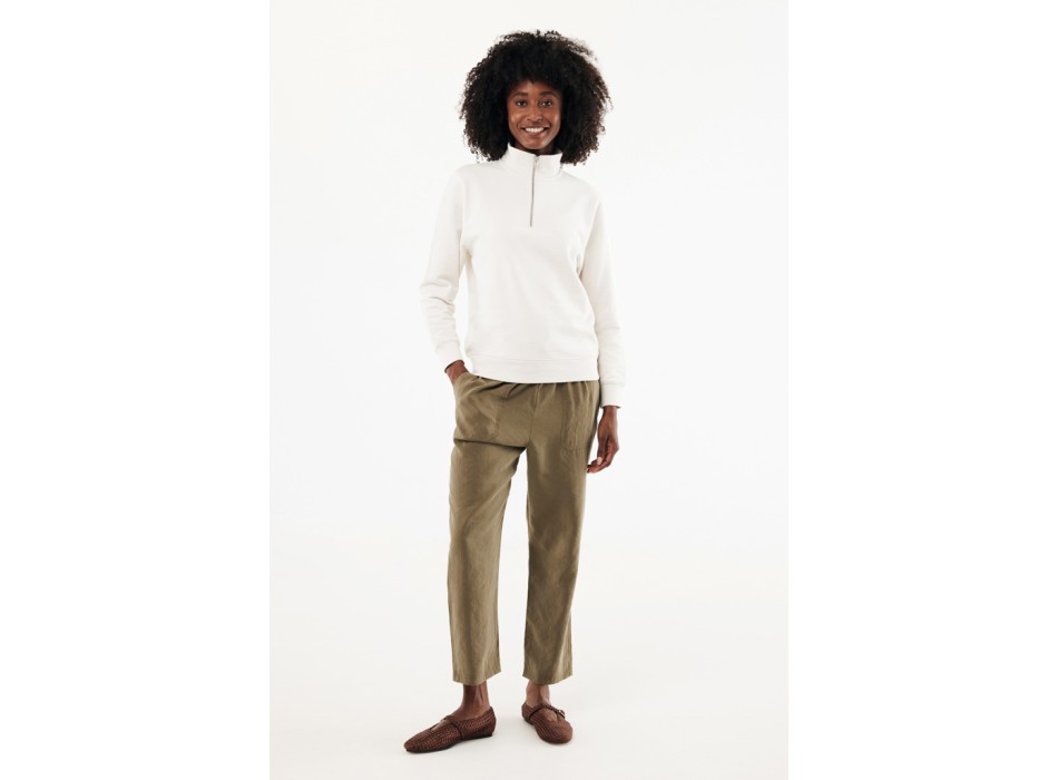 Felpa mezza zip IQONIQ Elgon in cotone riciclato FullGadgets.com