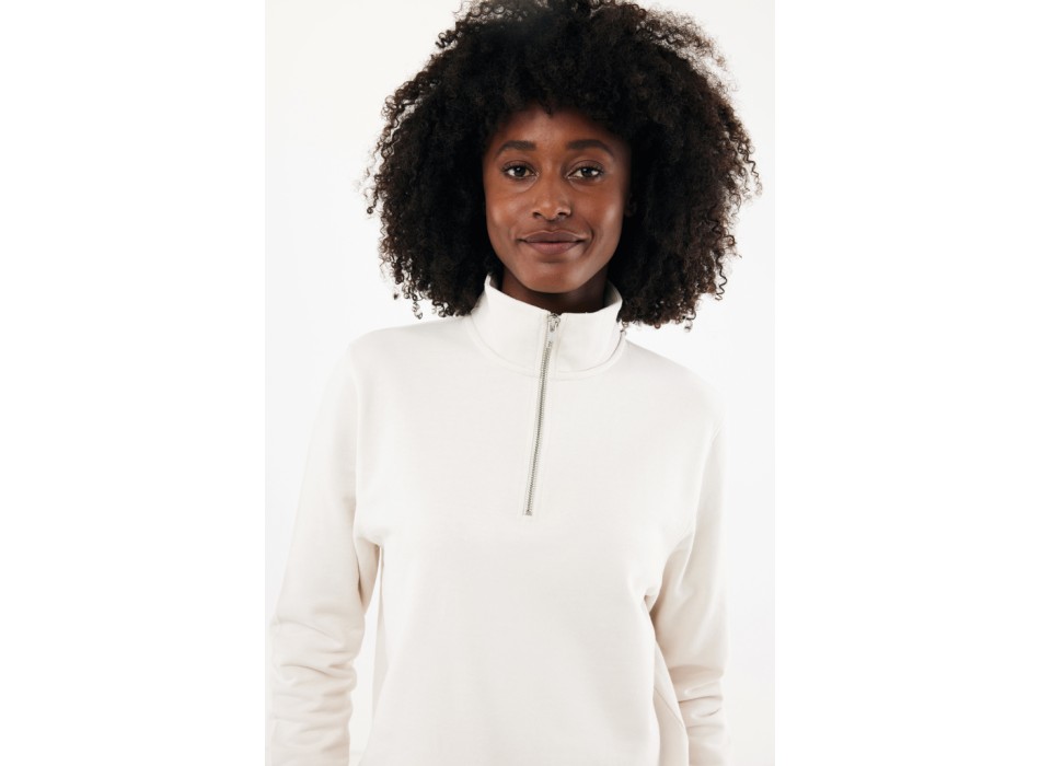 Felpa mezza zip IQONIQ Elgon in cotone riciclato FullGadgets.com