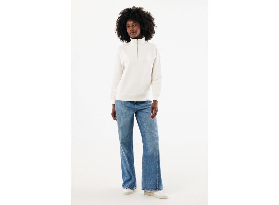 Felpa mezza zip IQONIQ Elgon in cotone riciclato FullGadgets.com