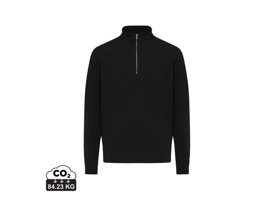 Felpa mezza zip IQONIQ Elgon in cotone riciclato FullGadgets.com