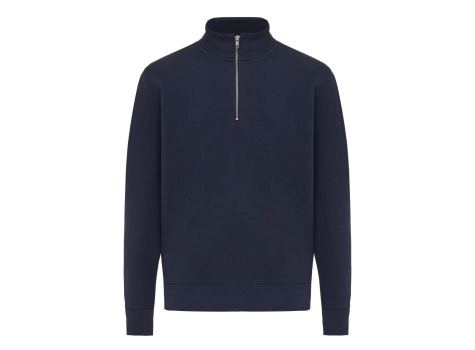 Felpa mezza zip IQONIQ Elgon in cotone riciclato FullGadgets.com