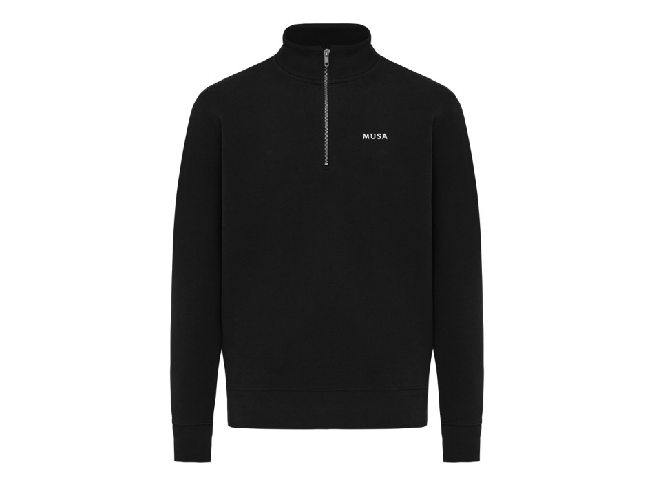 Felpa mezza zip IQONIQ Elgon in cotone riciclato FullGadgets.com