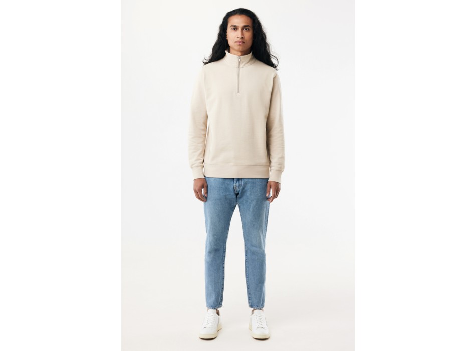 Felpa mezza zip IQONIQ Elgon in cotone riciclato FullGadgets.com