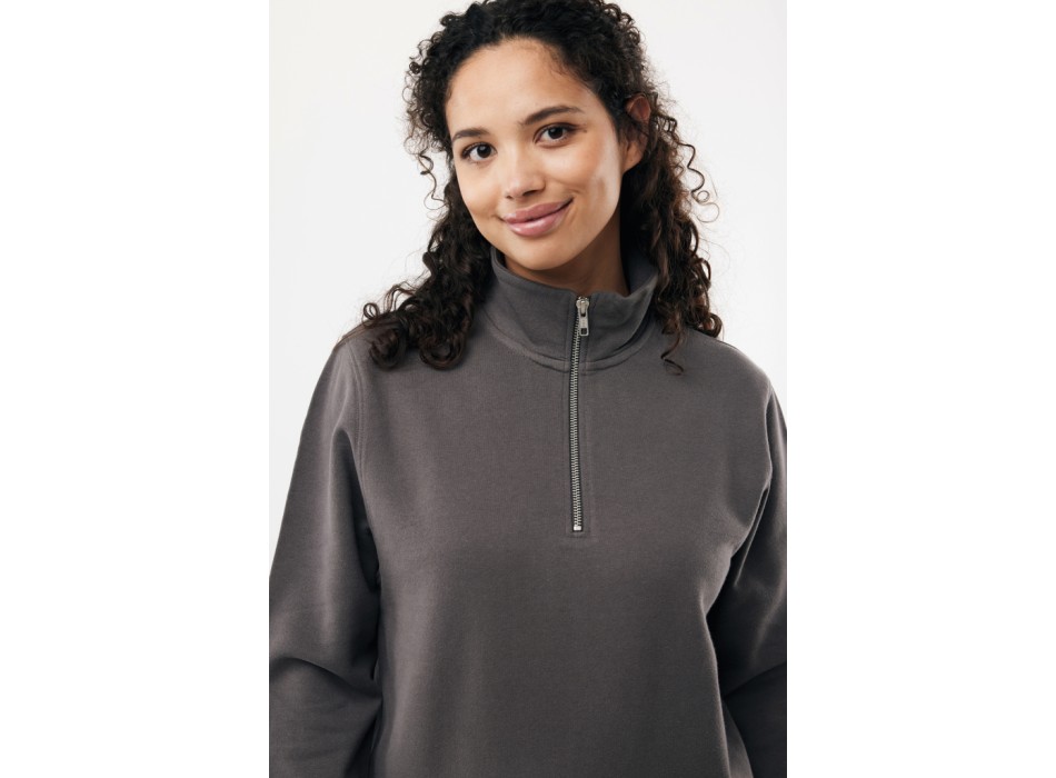 Felpa mezza zip IQONIQ Elgon in cotone riciclato FullGadgets.com