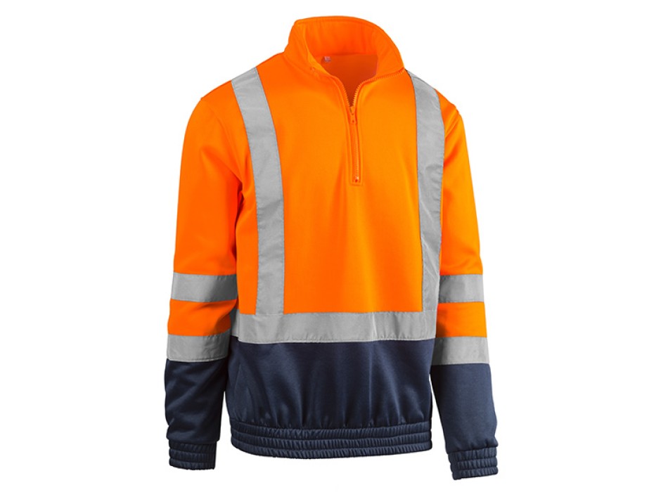 Felpa SMASH HV mezza zip FullGadgets.com